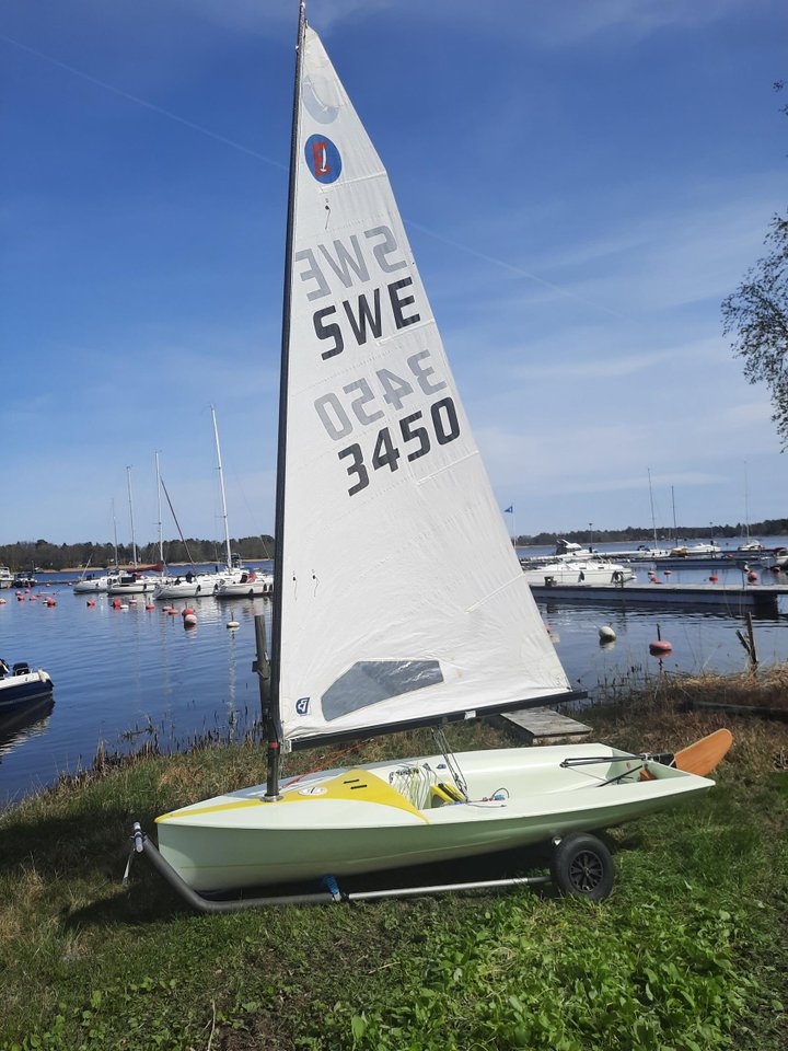 e-jolle 3450 i fint skick