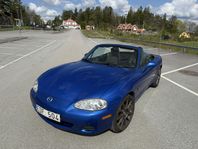 Mazda MX-5 Miata 1.8 145hk. NB Face lift. Laser Blue