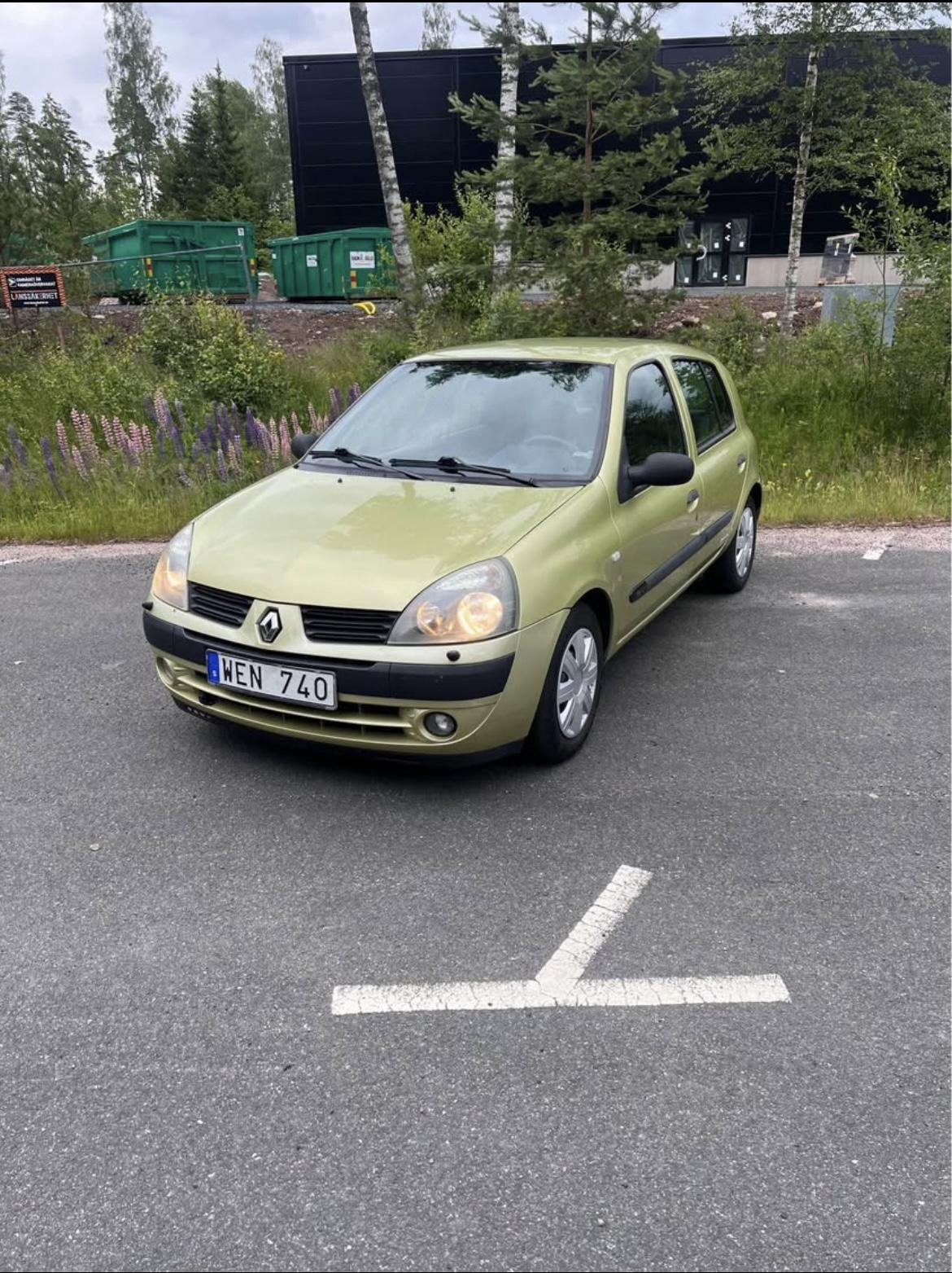 Renault Clio 5-dörrars Halvkombi 1.2 Manuell, 75hk, 2005