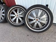 Original Porsche 22” fälgar – även bytes