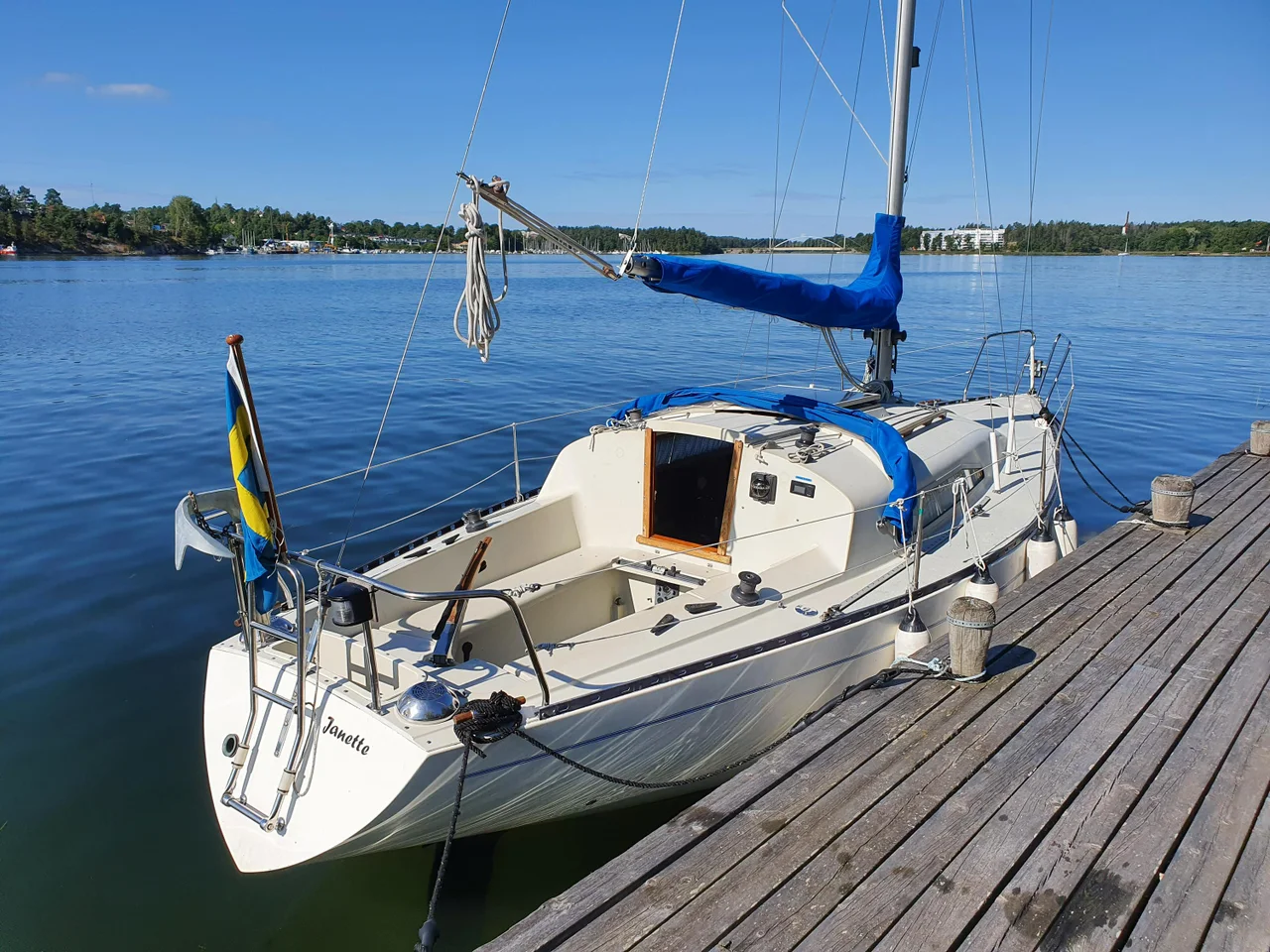 Fin Albin 79 med pålitlig inombordare image