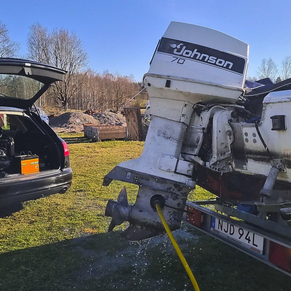 Johnson 70 hk 3 cyl komplett...