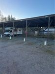 Uppställning av fordon under tak och ej under tak