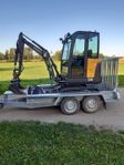 Minigrävare Volvo EC18D uthyres
