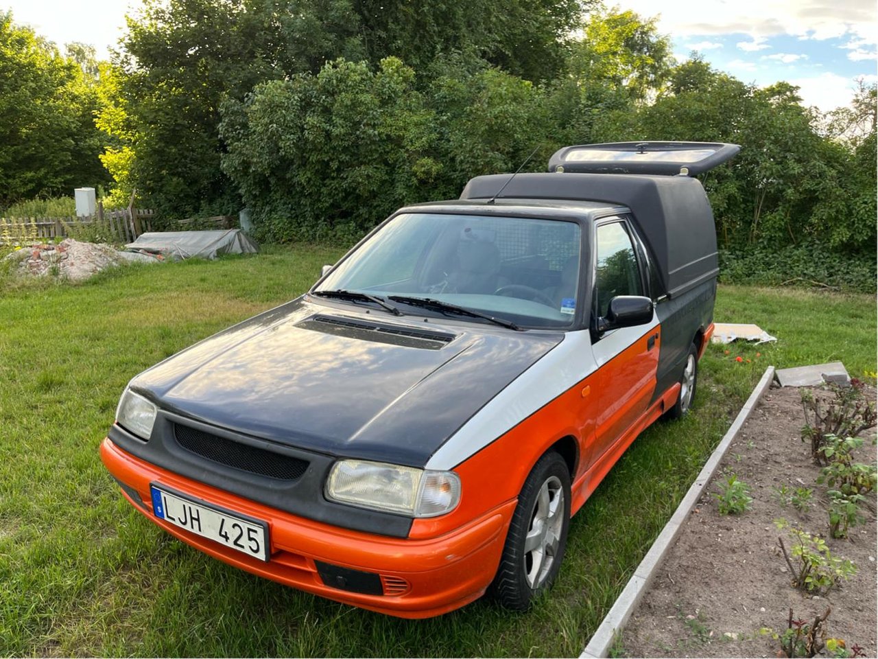 Skoda pickup -98 prutmån vsa