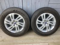 2 Volvohjul Valder med däck 235/65/17 108H