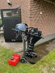 Plasteka Jula 46 med Tohatsu 8 hp four stroke elstart