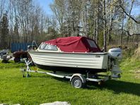 Herwa 16 Family 50hk Honda 4-taktmotor NYTT KAPELL