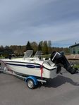 Crescent primo 60 hk 4-takt minnkota 80 trailer