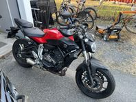 Yamaha MT 07 2014 GÅTT ENDAST 70 MIL