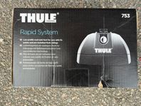 Thule takräcke rapid 753 fyrkantsprofil