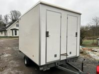Beg. Rastvagn/Arbetsvagn för 4personer med wc