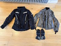 Revit Sand Ladies jacka med Alpinestars handskar