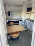 Bovagn 3 personer med kök o dusch
