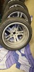 Nya 17" Bmw originahjul 5x112 Både fälgar och däck oanvända