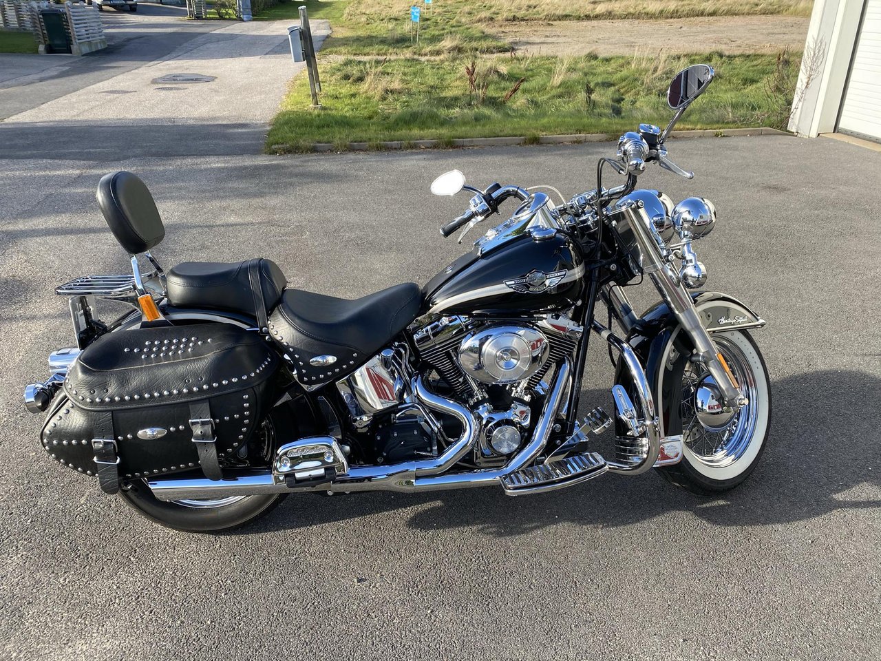 Harley Davidson FLSTC jubileum