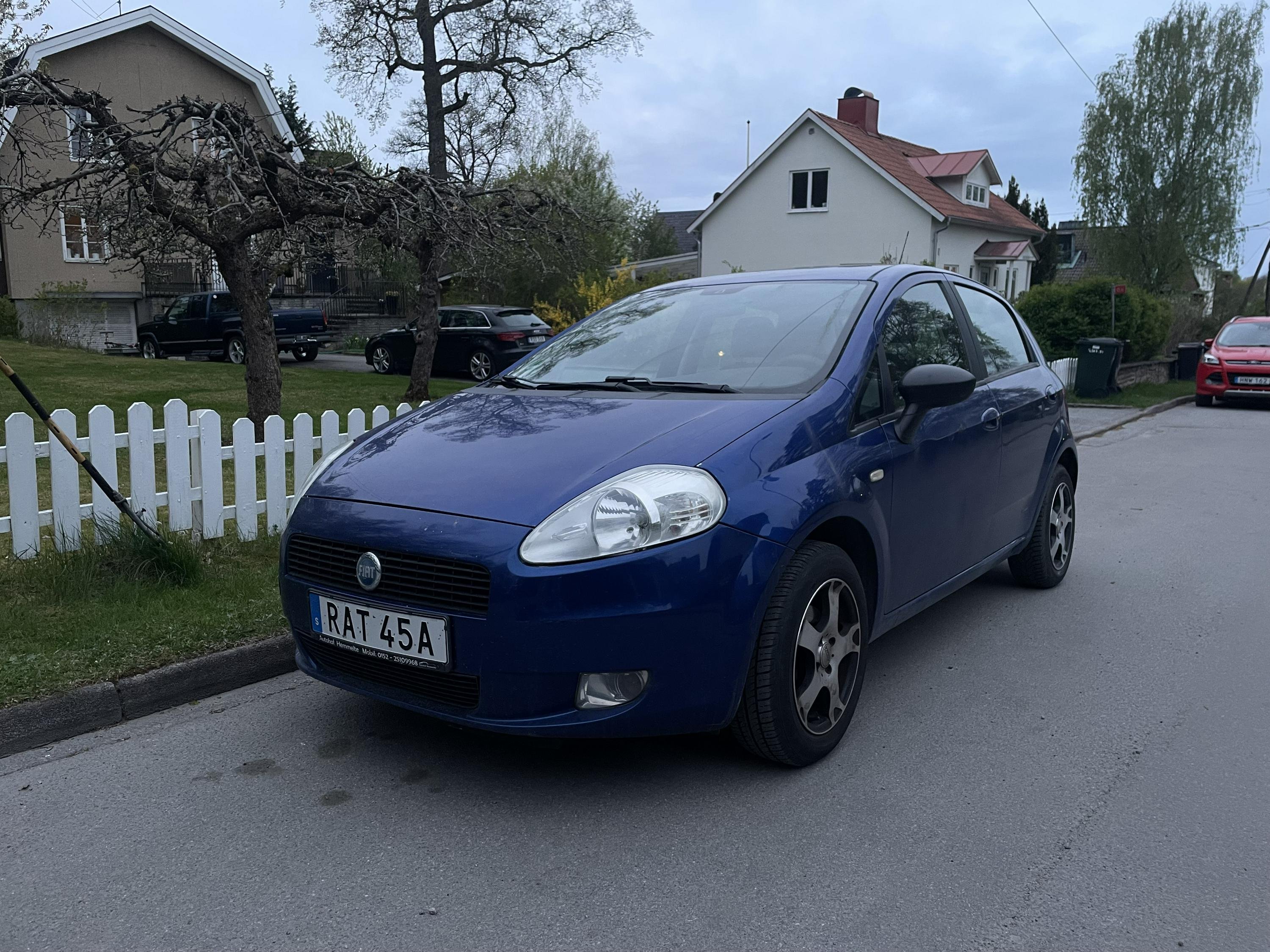 Fiat Grande Punto 5-dörrars 1.4 Manuell, 77hk, 2007