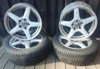 Hankook 255/45 R19 + VW fälgar