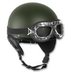 FRI FRAKT! Moped Scooter Vespa Vurpollon Potthjälm M35 hjälm