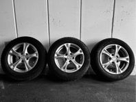 3 st vinterhjul på aluminiumfälg – 195/65 R15 – Toyota Auris