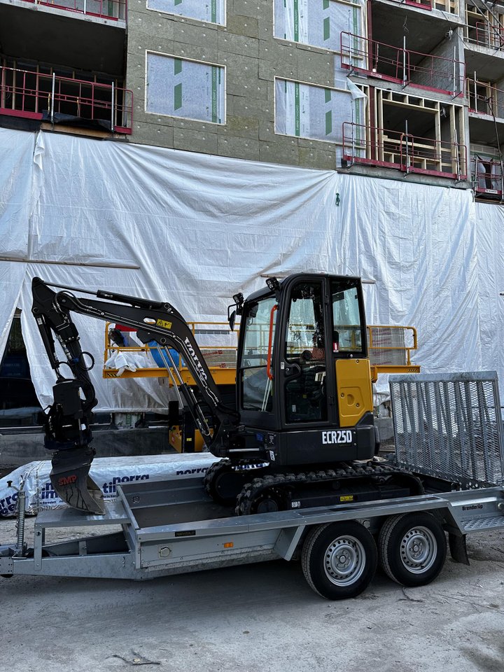 Minigrävare Volvo Ecr25d med ...