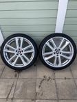 Audi sport original fälgar med sommardäck