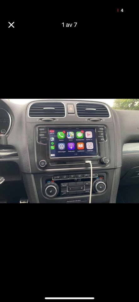 Apple CarPlay skärm till Volk...