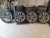 20" VW fälgar med Nya 245/35/20.