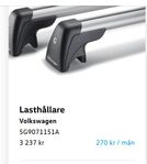 VW Original Takräcke till Golf Alltrack/Variant mm.