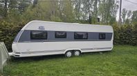 Hobby 720 Prestige 2017 - Stor husvagn och boende
