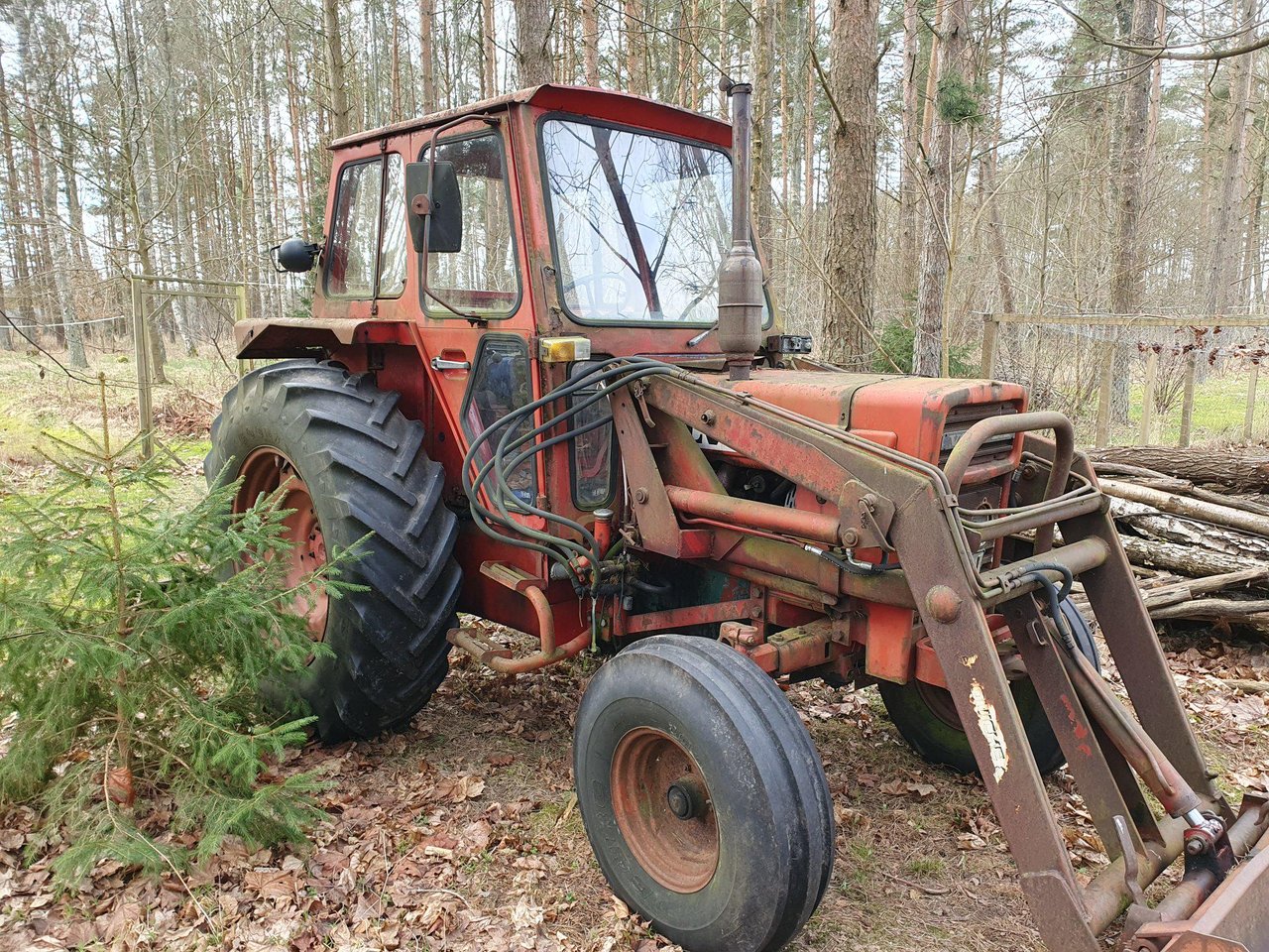 Volvo BM500 diesel med lastare