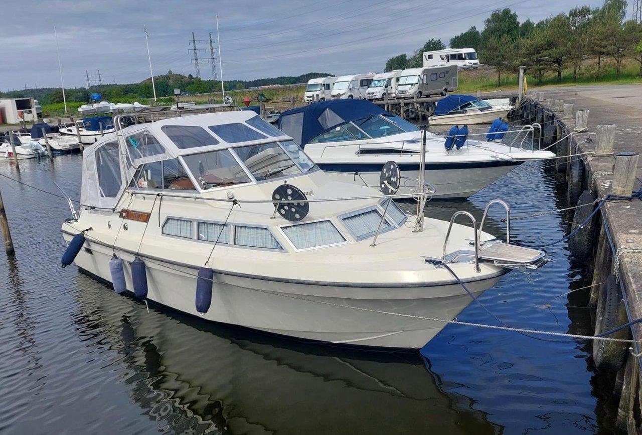 Marex 27 Suncruiser med ankar...