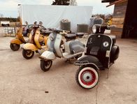 Vespa och Lambretta samling