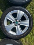 Skoda original 17 tum LM fälgar sommardäck 225/50R17