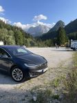 Tesla Model X75D 6sits Nybesiktad