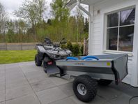 ATV TGB 550 med kärra och plog 