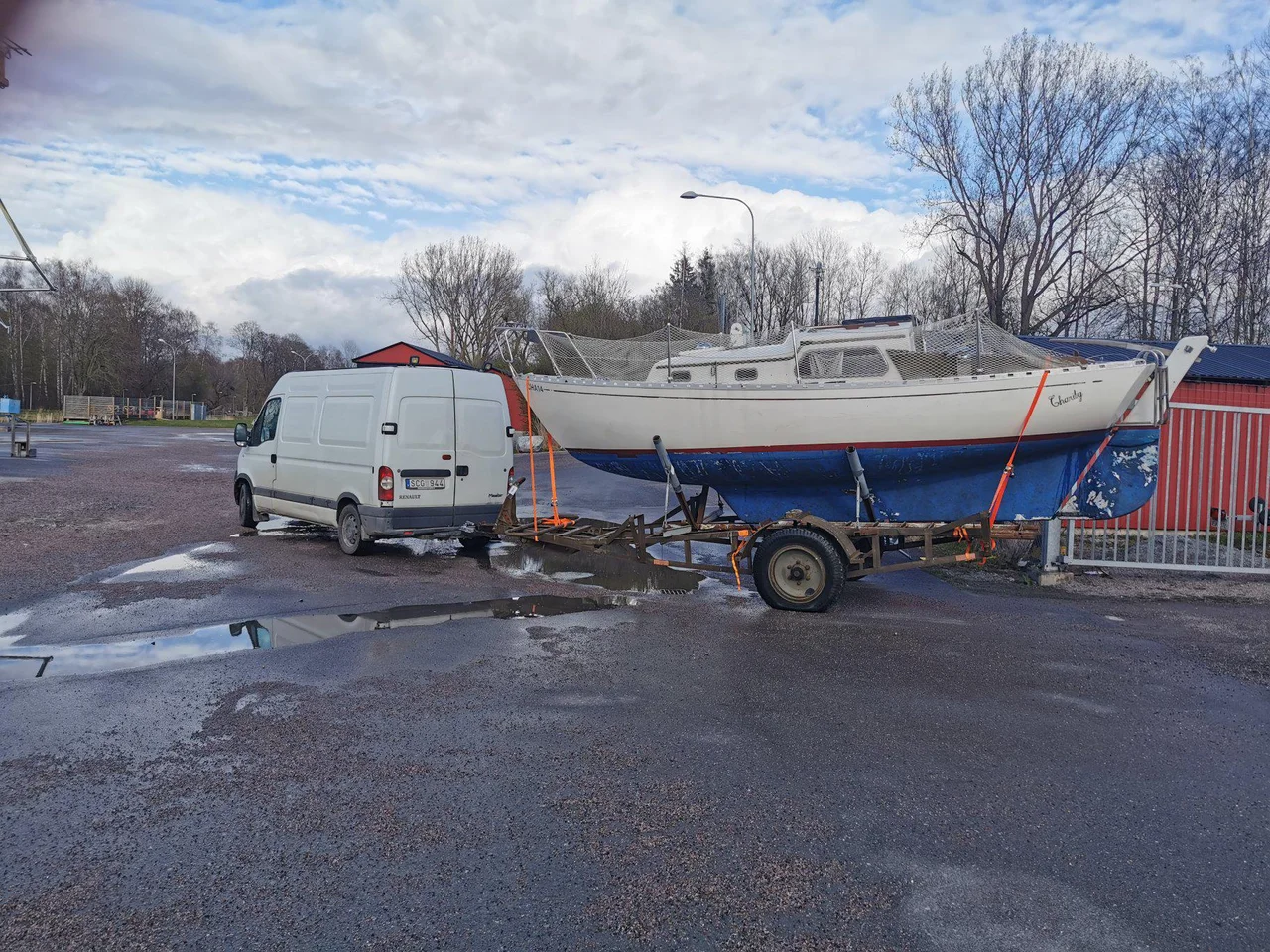 Segelbåt sturgeon 22 Holländsk image