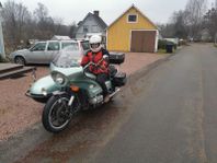 Honda GL 1100 med sidovagn