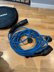 Laddkabel typ 2, 8m enfas.