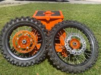Kompletta Ktm hjul 65 cc 