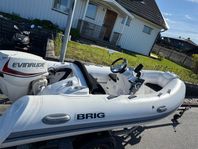 RIB BRIG Eagle 340 2016 – 30 hk Evinrude + 80-trailer