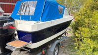Flipper 575 mercury 75 hk 2-takt med 80 kärra