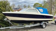 Flipper 575 mercury 75 hk 2-takt med 80 kärra