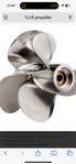 Volvo penta C5 Rostfria propellrar 