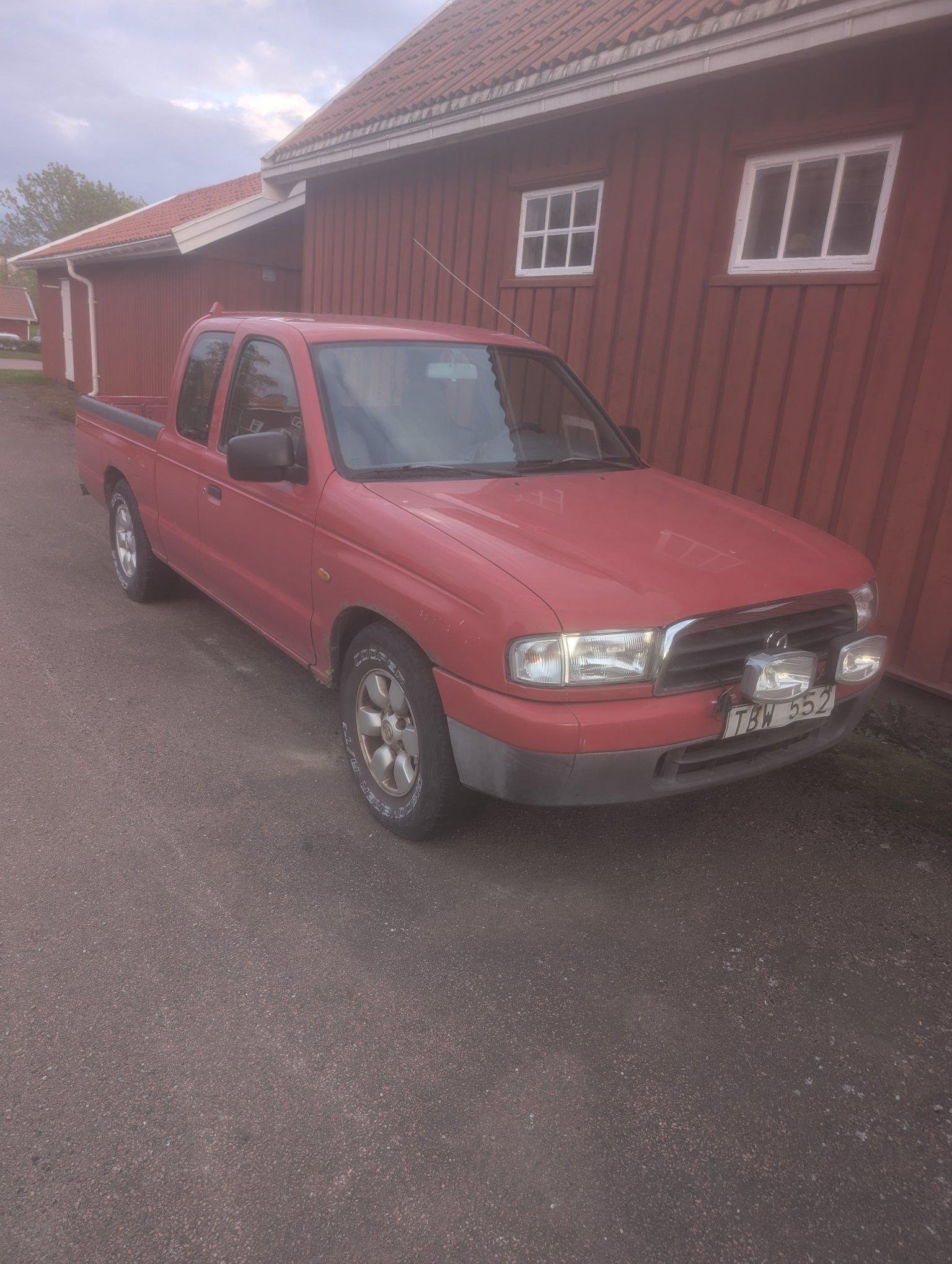 Mazda B2500 Extended 2.5 TD Manuell, 84hk, 2002