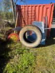 Gaffelställ däck container elverk diesel