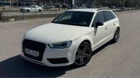 Audi A3 Sportback 2.0 TDI 150HK 19” FÄLGAR BLACK EDITION