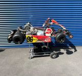 Tävlingskart KZ2 – Gillard chassi & Vortex motor – Komplett
