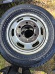 6st 195/75R16C däck på fälg