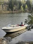 Ryds Hajen Sport 60HK 2T Motorbåt & Garmin Plotter/Ekolod